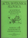Acta Botanica Slovaca 6 - náhled