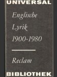 Englische lyrik 1900-1980 - náhled