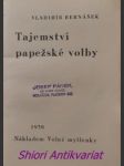 Tajemství papežské volby - bernášek vladimír - náhled