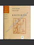 Kritikon (Živá díla minulosti, sv. 99) - náhled