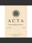 Acta - náhled