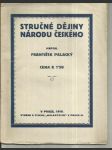 Stručné dějiny národu českého - náhled