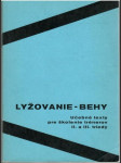 Lyžovanie - behy - náhled