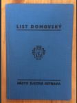 List domovský - náhled
