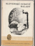 Slovenské ľudové balady - náhled