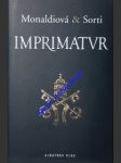 Imprimatur - monaldiová rita / sorti francesco - náhled