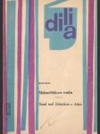 Maloměšťáková svadba - náhled