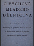 O výchově mladého dělníctva - náhled