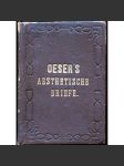Oeser's Briefe an eine Jungfrau über die Hauptgegenstände der Aesthetik. Ein Weihgeschenk für Frauen und Jungfrauen [vazba; kůže; rytiny; estetika; umění] - náhled