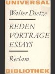 Reden Vorträge Essays - náhled