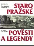 Staropražské pověsti a legendy košnář julius - náhled