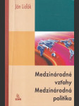 Medzinárodné vzťahy, medzinárodná politika - náhled
