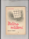 Viděno mřížemi (Básně z vězení) - náhled
