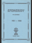 Efemeridy pro astrology  - náhled