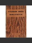 Význam jmen biblických - náhled