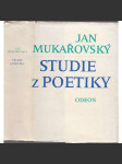 Studie z poetiky - náhled
