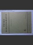 Česká bibliografie - náhled