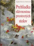 Prehliadka slávnostne prestretých stolov - náhled