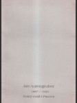 Jan Autengruber 1887-1920 český malíŕ z Pacova (veľký formát) - náhled