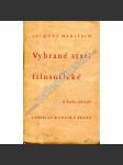 Vybrané stati filosofické - náhled