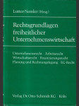 Rechtsgrundlagen freiheitlicher Unternehmenswirtschaft - náhled