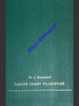 Časové úvahy filosofické - kratochvil josef - náhled