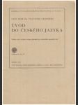 Úvod do českého jazyka - náhled