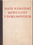 Naše národní minulost v dokumentech - náhled