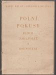 Polní pokusy jejich zakládání a hodnocení - náhled