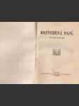 Rozvedená paní - autor neznámí. - náhled