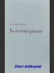 Večerní písně - hálek vítězslav - náhled