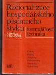 Racionalizace hospodářského písemného styku (veľký formát) - náhled