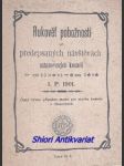 Rukověť pobožnosti při předepsaných návštěvách ustanovených kostelů v milostivém létě l.p. 1901 - náhled