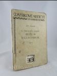 C. Sallusti Crispi - Bellum Iugurthinum část I. - náhled
