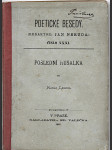 Leger K.: Poslední rusalka, Praha 1886,  1. vyd. - náhled