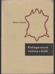 Kolagenové vazivo v kůži - Popis fysikálních a chemických vlastností kožní škáry se zřetelem na technologii koželužského průmyslu - náhled