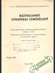 Názvoslovný zpravodaj zemědělský - náhled
