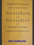 Gestalten und Gestalter des heutigen Europa - SFORZA Carlo - náhled