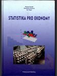 Statistika pro ekonomy hindls richard, hronová stanislava, sege - náhled