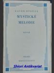 Mystické melodie - dvořák xaver - náhled