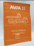 Normy vremeni i vyrabotki AVIA A 31, AVIA A 21 - náhled