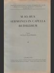 Věstník královské české společnosti nauk; ročník 1942 - Mag. Io. Hus - Sermones in Capella Bethlehem - náhled