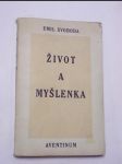 Život a myšlenka - náhled