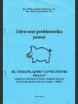 Zdravotní problematika prasat III.: Mykoplazmová pneumonie prasat (Komplex respiračních chorob prasat) - náhled