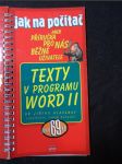 Texty v programu Word II. - náhled