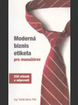 Moderná biznis etiketa pre manažérov - náhled