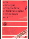 Acta chirurgiae orthopaedicae et traumatologiae čechoslovaca 4/1977 - náhled
