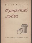 O podstatě světa - náhled