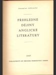 Přehledné dějiny anglické litera - náhled