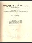 Fotografický  obzor  1937-  ročník  xlv. - náhled